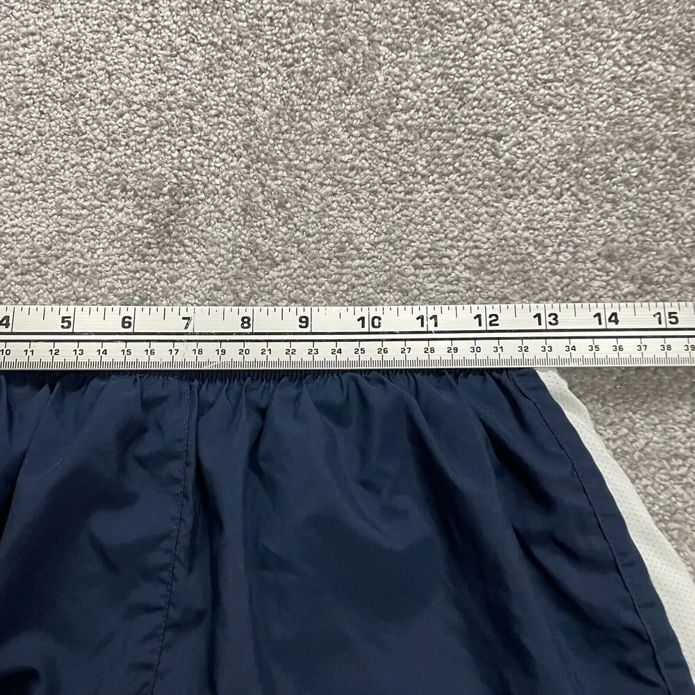 Nike Dri Fit Active Shorts Womens Medium Blue Elastic Waist Running 26x3